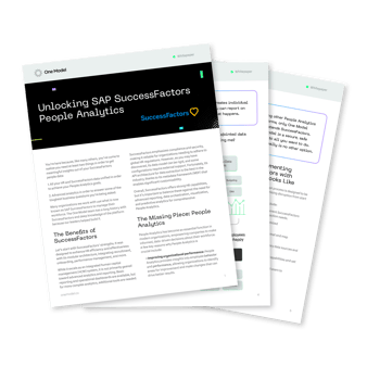 One-Model-Whitepaper-Unlocking-SAP SuccessFactors-people-analytics