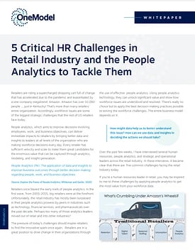 HR Retail Challenges Whitepaper