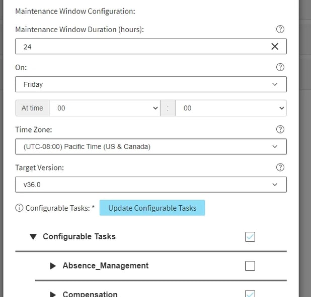 Handling Workday's Maintenance Periods