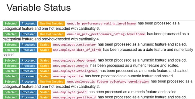 eda dataprocess snippet from oneai