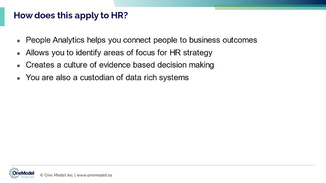 How does this apply to HR