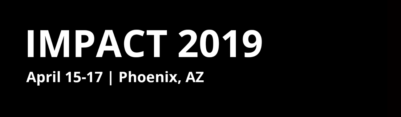 Visit the One Model Team at Impact 2019